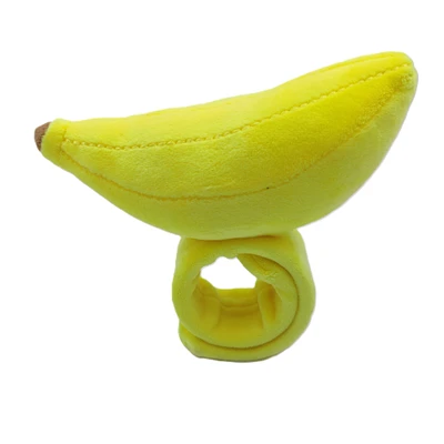 Täidisega banaani käepaela plush mänguasjad plushie